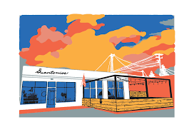 Illustration of Guantonio's restaurant building